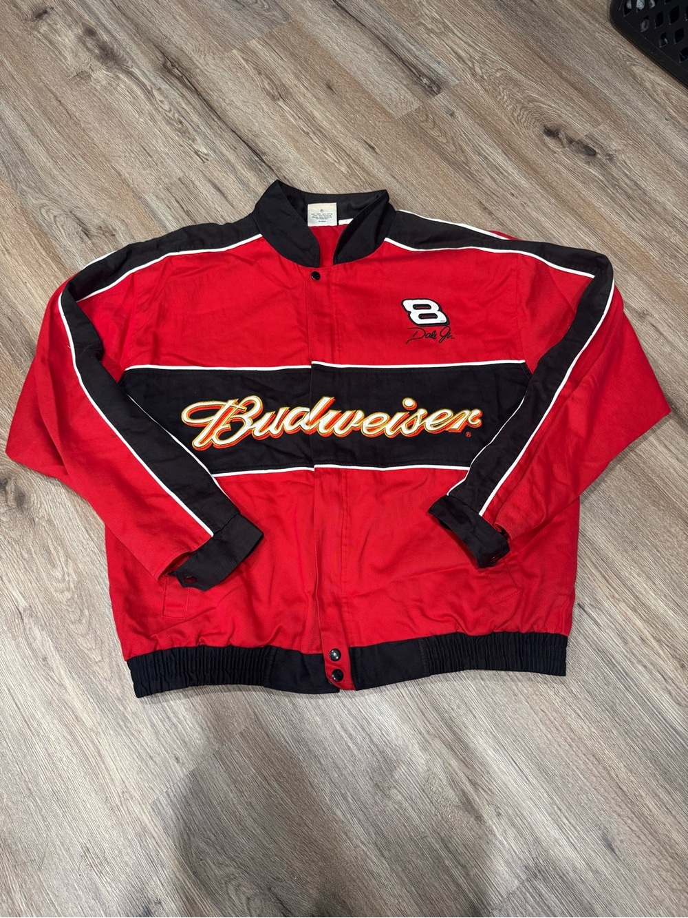 Vintage Winner's Circle Dale Earnhardt Jr. #8 Budweiser Racing Jacket